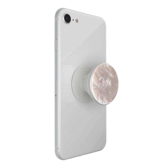 Bild 9, PopSockets Avtagbart Grip med Ställfunktion LUXE Acetate Pearl White
