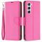 Samsung Galaxy S23 Fodral Litchi Shark Rosa