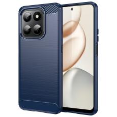 Honor 400 Smart Skal Borstad St&aring;l Textur Bl&aring;