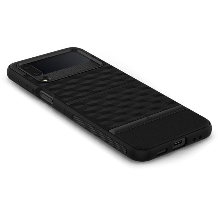 Bild 3, Spigen Caseology Samsung Galaxy Z Flip 4 Skal Parallax Matt Svart