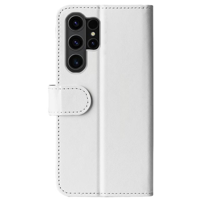 Bild 6, Samsung Galaxy S24 Ultra Fodral Crazy Horse Läder Vit