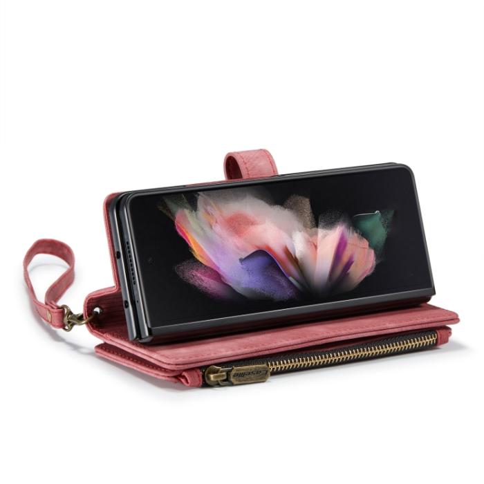 Bild 5, CASEME Galaxy Z Fold 4 Fodral Multifunktionell Röd