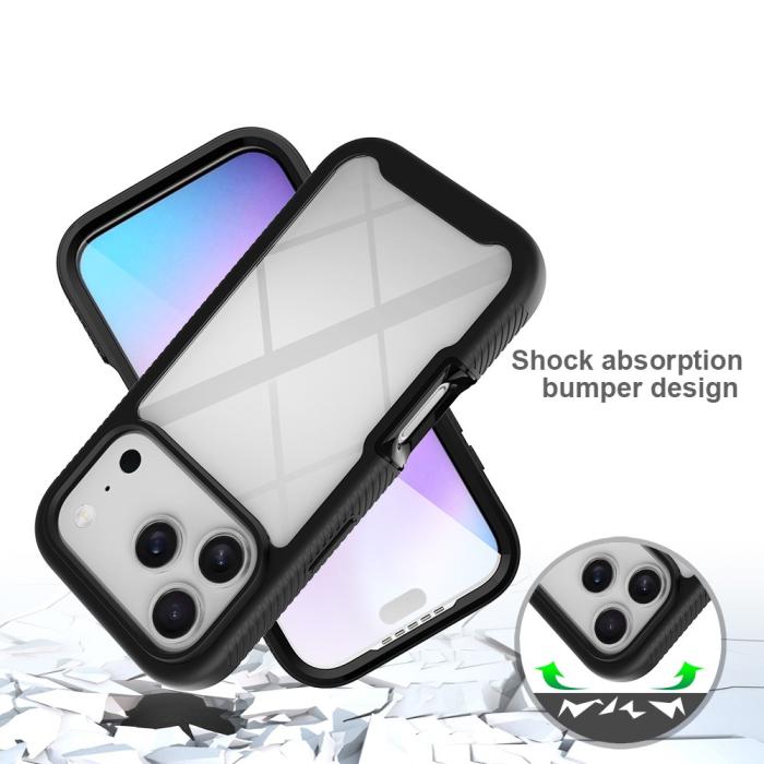 Bild 6, iPhone 17 Pro Skal 360 Hybrid Defense Svart