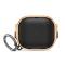 Tech-Protect AirPods Pro 1/2 Fodral Rough Lux Svart/Roséguld
