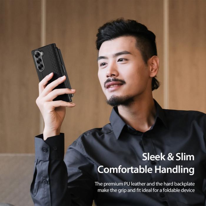 Bild 4, DUX DUCIS Samsung Galaxy Z Fold 6 Fodral Bril Series Svart