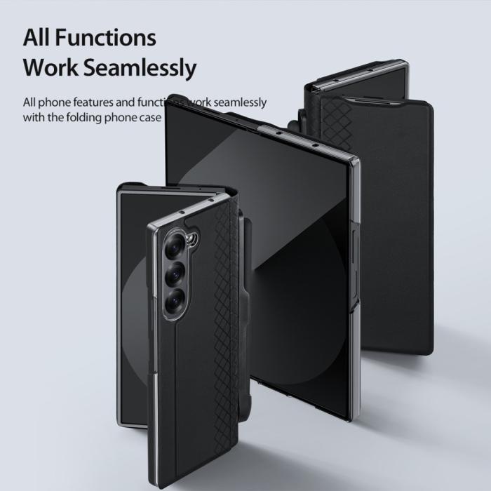 Bild 5, DUX DUCIS Samsung Galaxy Z Fold 6 Fodral Bril Series Svart