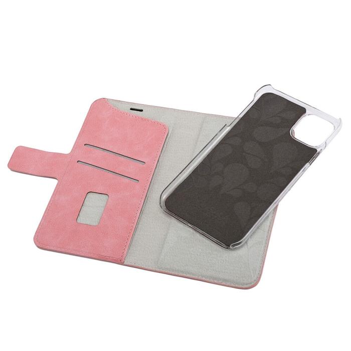 Bild 3, ONSALA iPhone 12 Mini 2in1 Magnet Fodral / Skal Dusty Pink