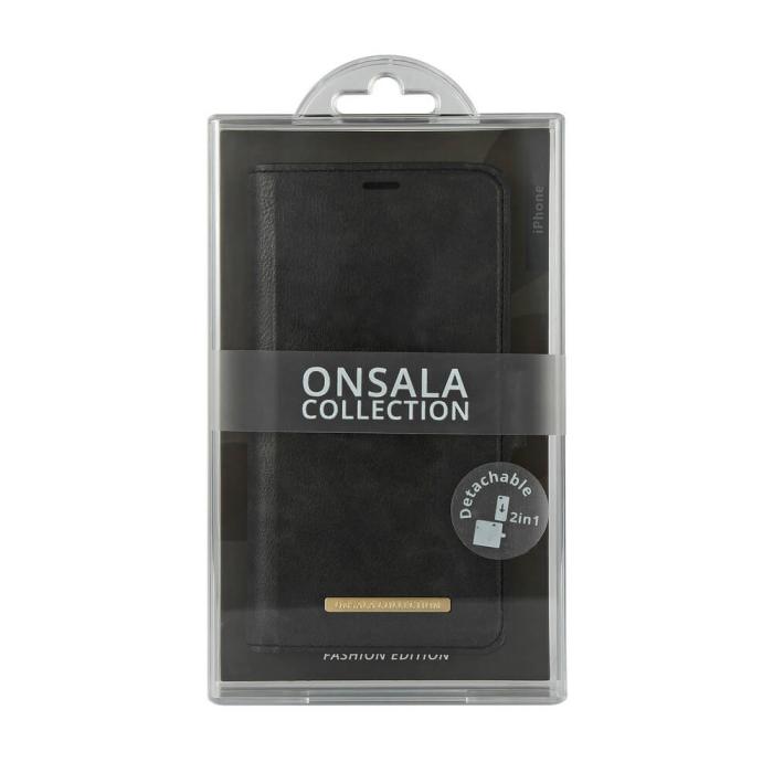 Bild 2, ONSALA iPhone 12 Pro Max 2in1 Magnet Fodral / Skal Midnight Black