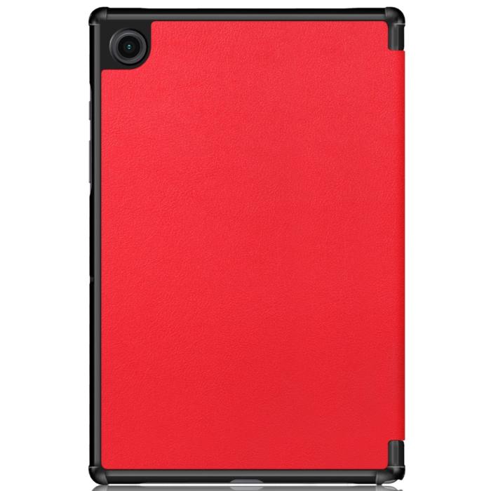 Bild 3, Samsung Galaxy Tab A8 10.5 (2021) Fodral Premium Tri-Fold Röd