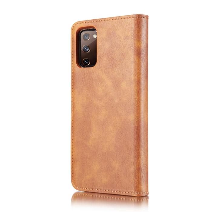 Bild 4, Samsung Galaxy S20 FE - DG.MING 2in1 Magnet Fodral - Brun