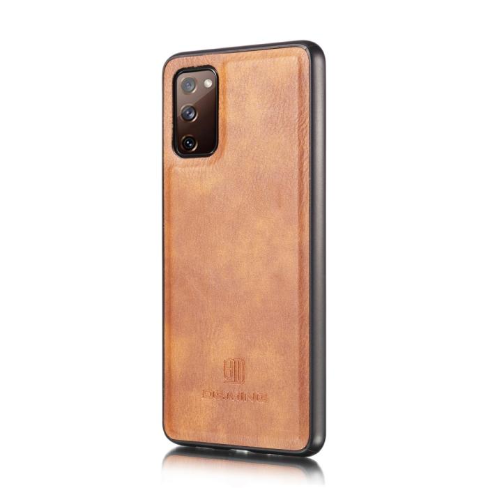 Bild 5, Samsung Galaxy S20 FE - DG.MING 2in1 Magnet Fodral - Brun