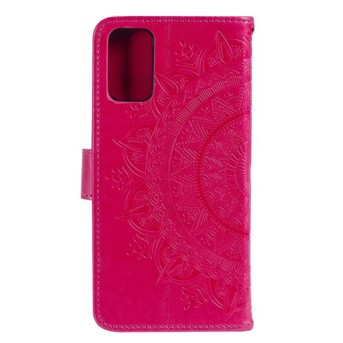 Bild 3, Samsung Galaxy S20 FE - Mandala Fodral - Rosa