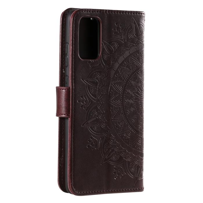 Bild 5, Samsung Galaxy S20 FE - Mandala Fodral - Brun