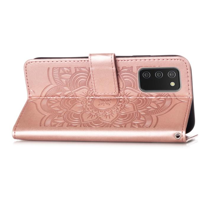 Bild 5, Samsung Galaxy A02s - Dream Catcher Fodral - Roséguld