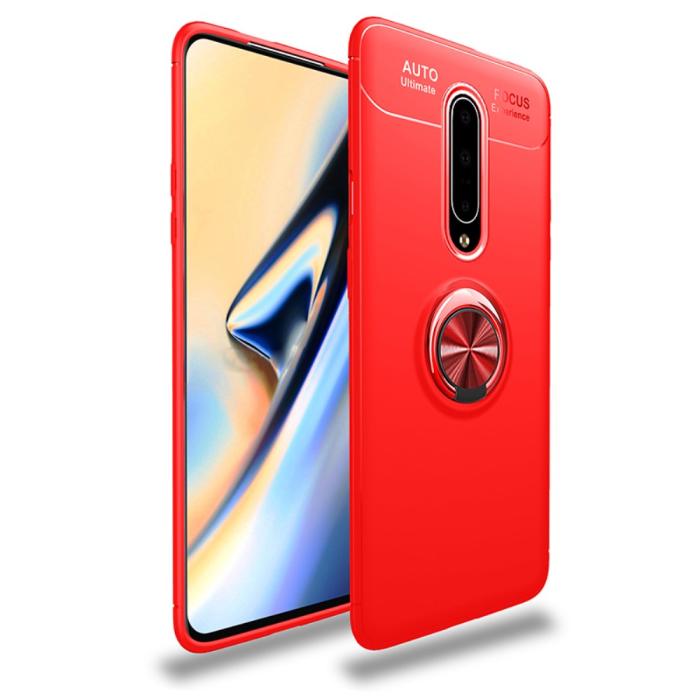 Bild 1, OnePlus 8 - Ring Skal - Röd