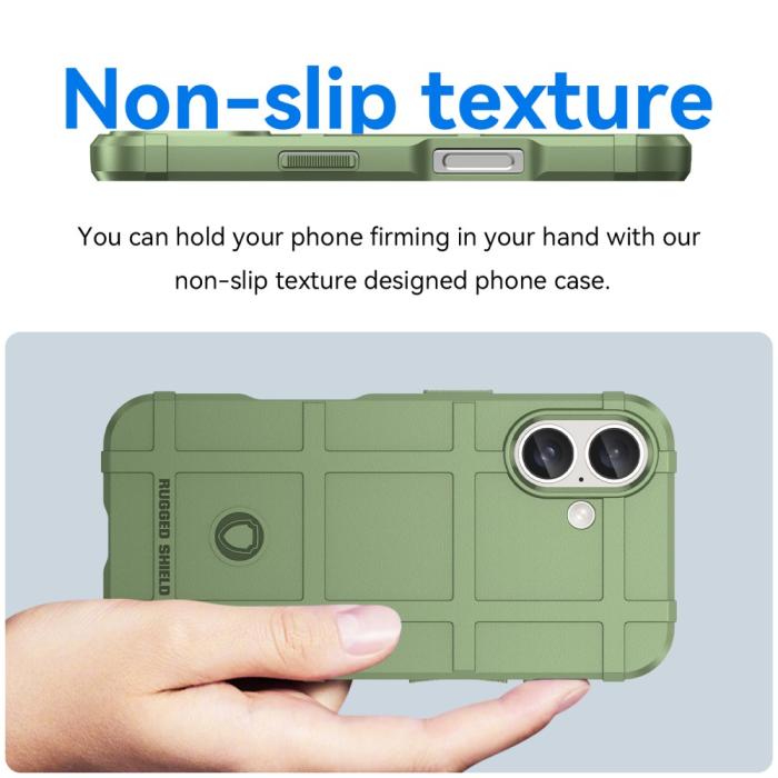 Bild 4, iPhone 16 Skal Robust Grön