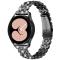 Galaxy Watch FE 40 mm Armband Metall Bling Svart