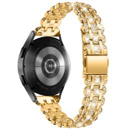 Galaxy Watch FE 40 mm Armband Metall Bling Guld