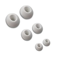 AirPods Pro 2 / AirPods Pro &Ouml;ronpluggar 3-PACK Silikon Vit