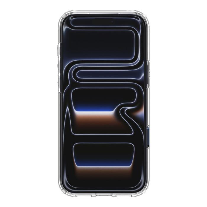 Bild 3, Spigen iPhone 17 Pro Max Skal MagSafe Ultra Hybrid Clear / Deep Blue