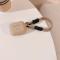 Tech-Protect AirPods Pro 1/2 Skal Silikon Rope Caffe Latte