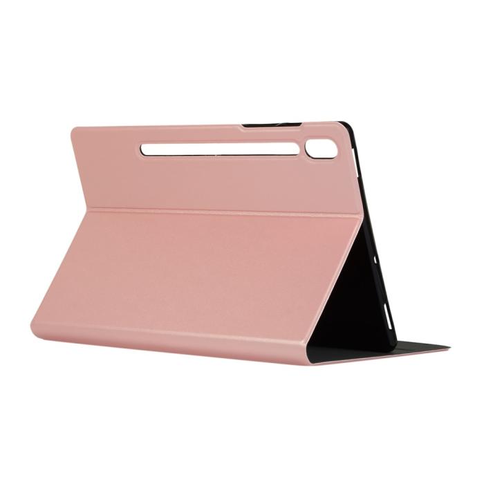 Bild 3, Samsung Galaxy Tab S7 Plus / Tab S8 Plus Fodral Case Stand Roséguld