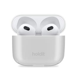 holdit AirPods 3 Skal Seethru Vit