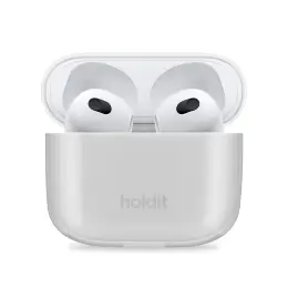 holdit AirPods 3 Skal Seethru Vit