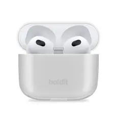 holdit AirPods 3 Skal Seethru Vit