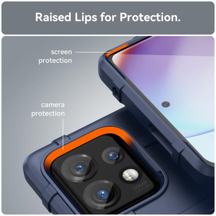 Bild 6, Motorola Edge 40 Pro 5G Skal Robust Blå