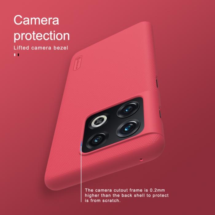 Bild 5, NILLKIN OnePlus 10 Pro 5G Skal Frosted Shield Blå