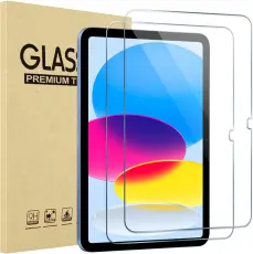 [2-Pack] iPad 11 (A16) / iPad 10.9 Sk&auml;rmskydd I H&auml;rdat Glas