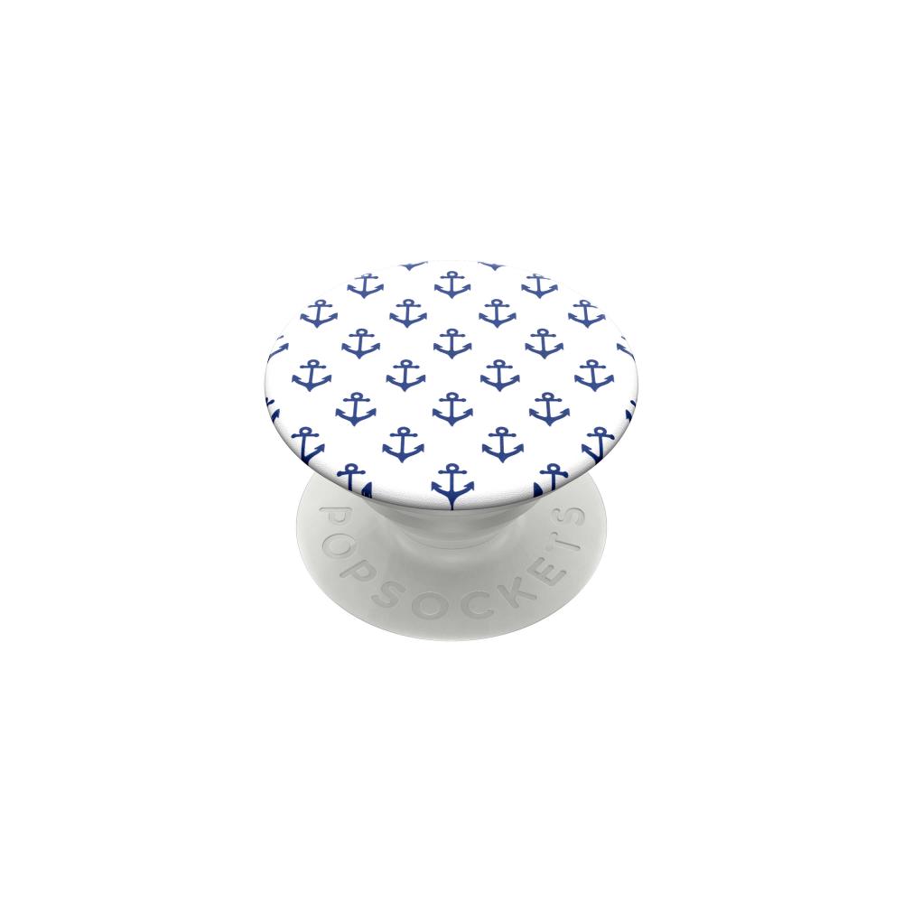 PopSockets Avtagbart Grip med Ställfunktion Anchors Away White