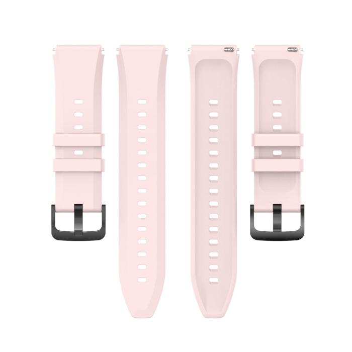 Bild 6, Silikon Armband Smartwatch (22 mm) Ljus Rosa