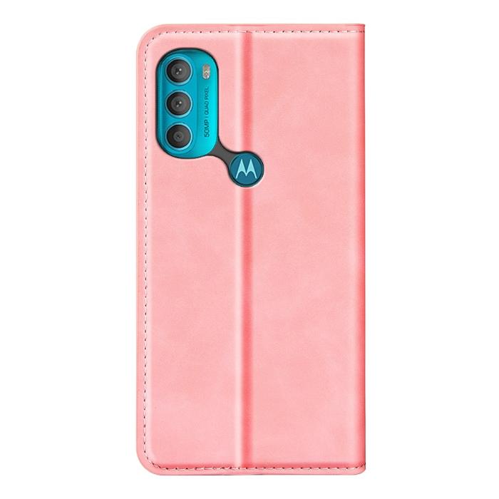 Bild 3, Motorola Moto G71 Fodral Flip Ljus Rosa