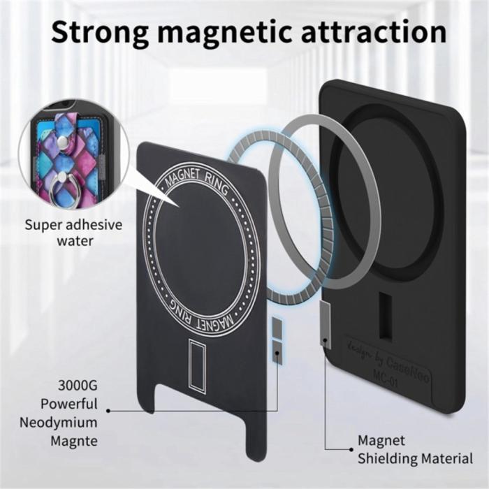 Bild 5, MagSafe Plånboksfodral Med Ring Emerald
