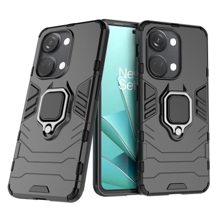 Bild 6, OnePlus Nord 3 5G Skal Hybrid Armor Ring Svart