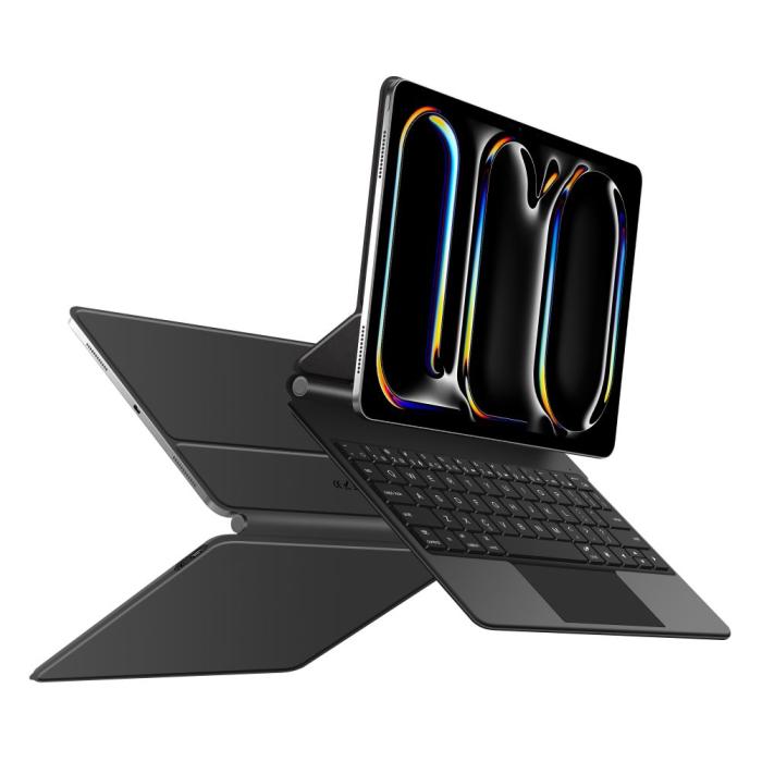 Bild 4, Tech-Protect iPad Pro 13 2025/2024 Fodral SC Tangentbord Svart