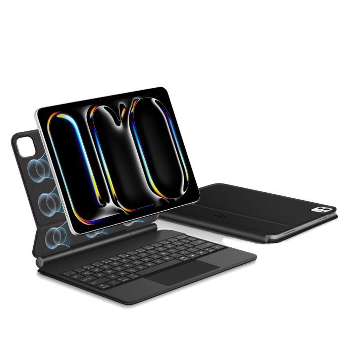 Bild 5, Tech-Protect iPad Pro 13 2025/2024 Fodral SC Tangentbord Svart