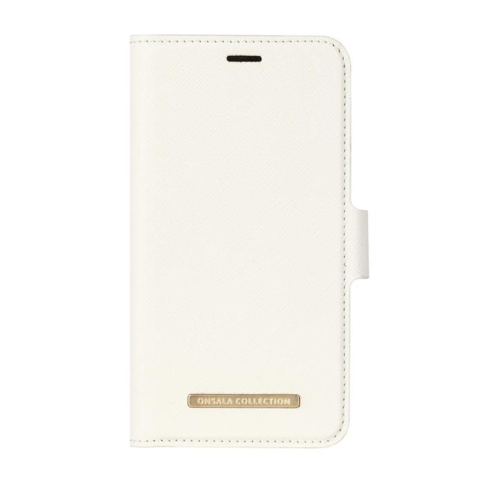 Bild 1, ONSALA iPhone X / XS 2in1 Magnet Fodral / Skal Saffiano White
