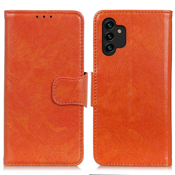 Bild 2, Samsung Galaxy A13 4G Fodral Nappa Läder Brun