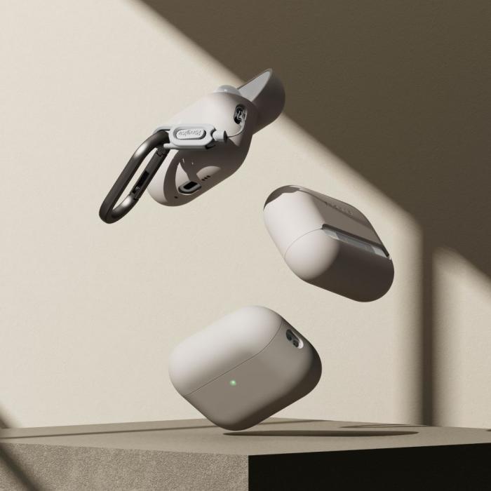 Bild 4, Ringke AirPods Pro 3 Skal Silikon Stone