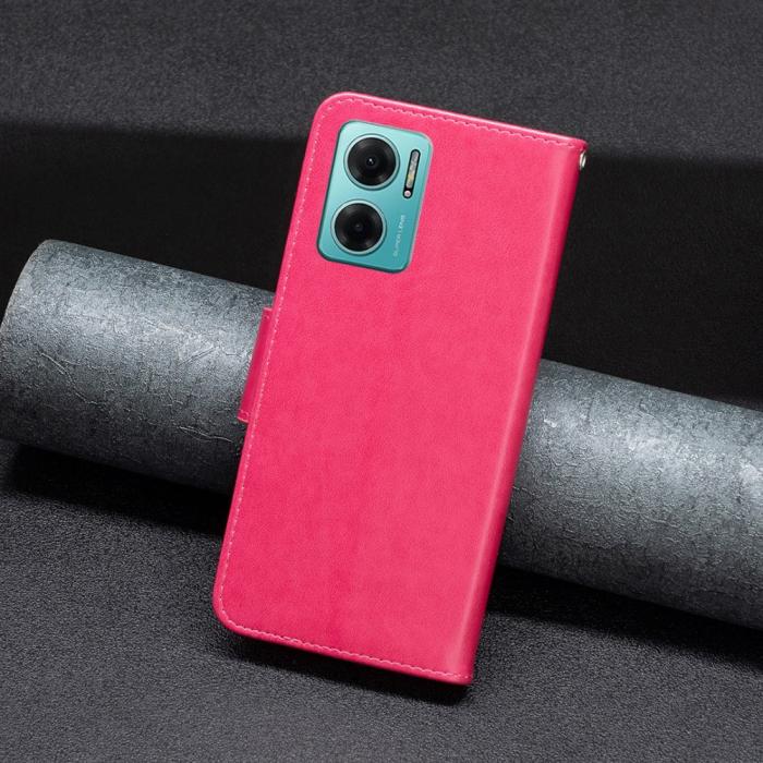 Bild 4, Xiaomi Redmi 10 5G Fodral Butterfly Rosa
