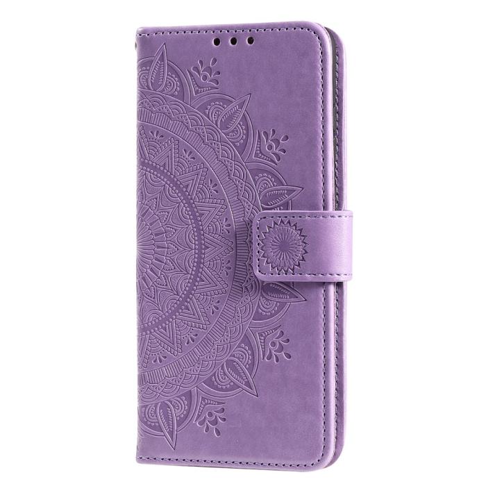 Bild 4, Samsung Galaxy S20 FE - Mandala Fodral - Lila