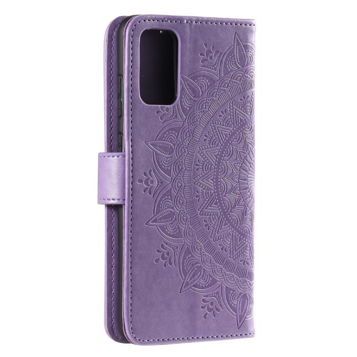 Bild 5, Samsung Galaxy S20 FE - Mandala Fodral - Lila
