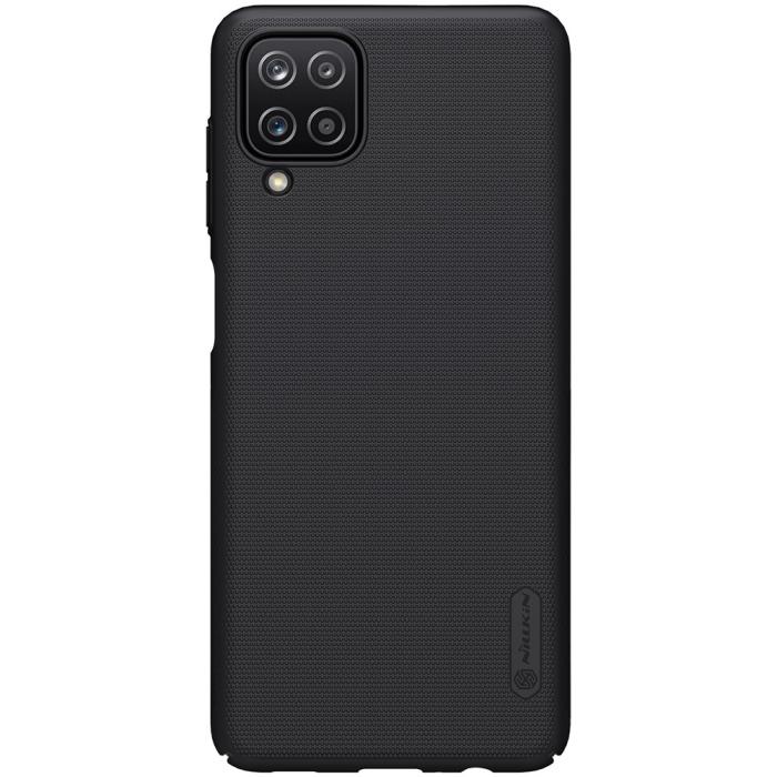 Bild 2, Samsung Galaxy A12 - NILLKIN Shield Frostat Skal - Svart
