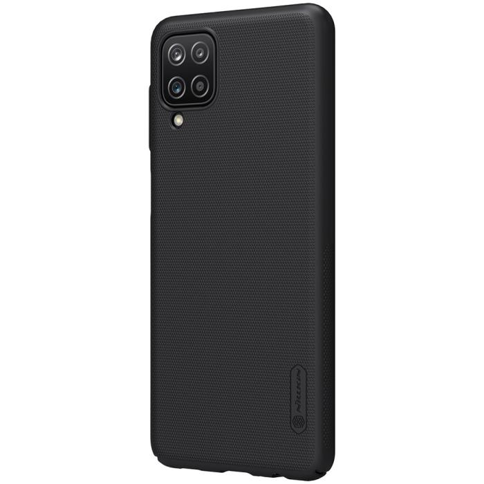 Bild 4, Samsung Galaxy A12 - NILLKIN Shield Frostat Skal - Svart