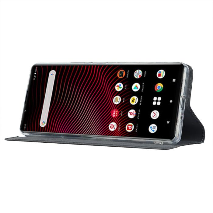 Bild 5, Sony Xperia 1 III - Läder Flip Fodral - Svart