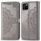 iPhone 11 - Plånboksfodral Mandala - Grå