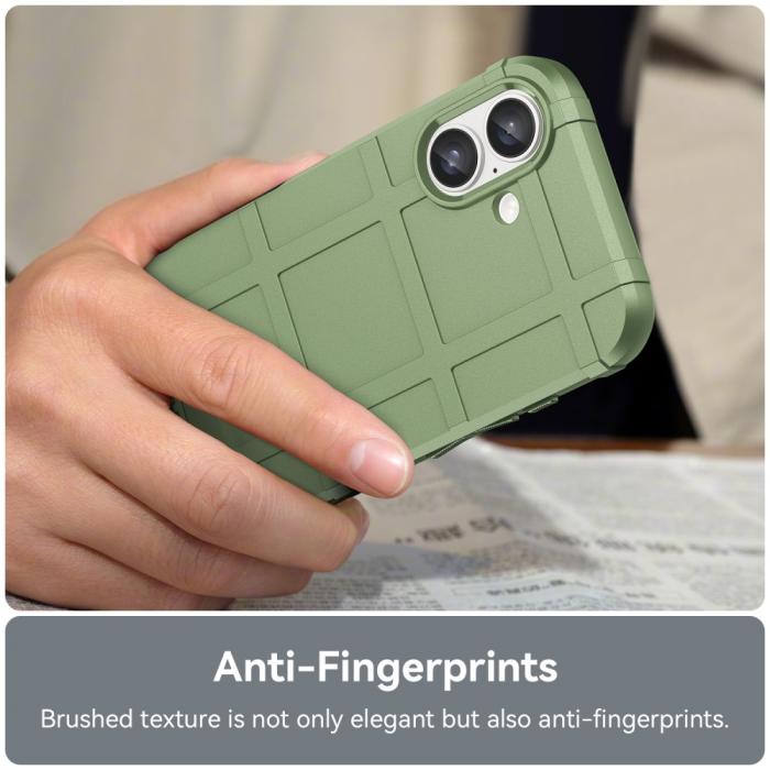 Bild 6, iPhone 16 Skal Robust Grön